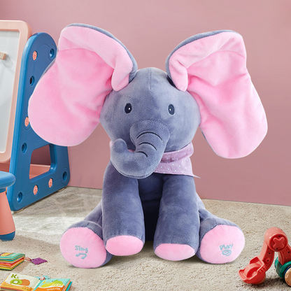 Singing, Music, Talking Toy Elephant Electronic Plush Toys