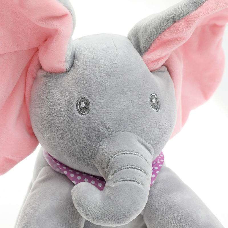 Singing, Music, Talking Toy Elephant Electronic Plush Toys