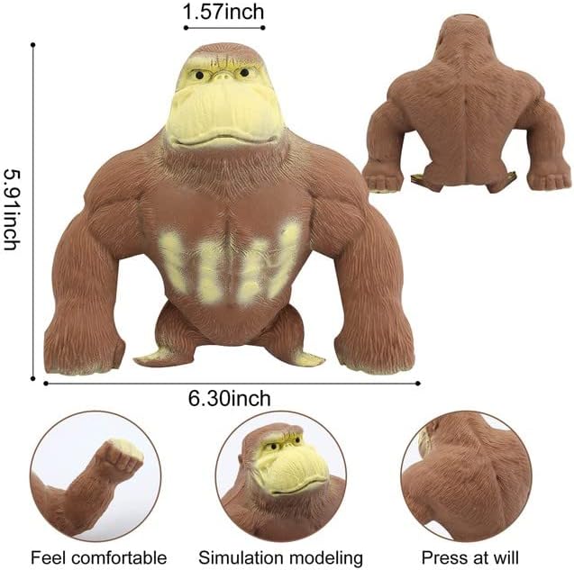 stretch monsters stretch big gorilla toy for kids