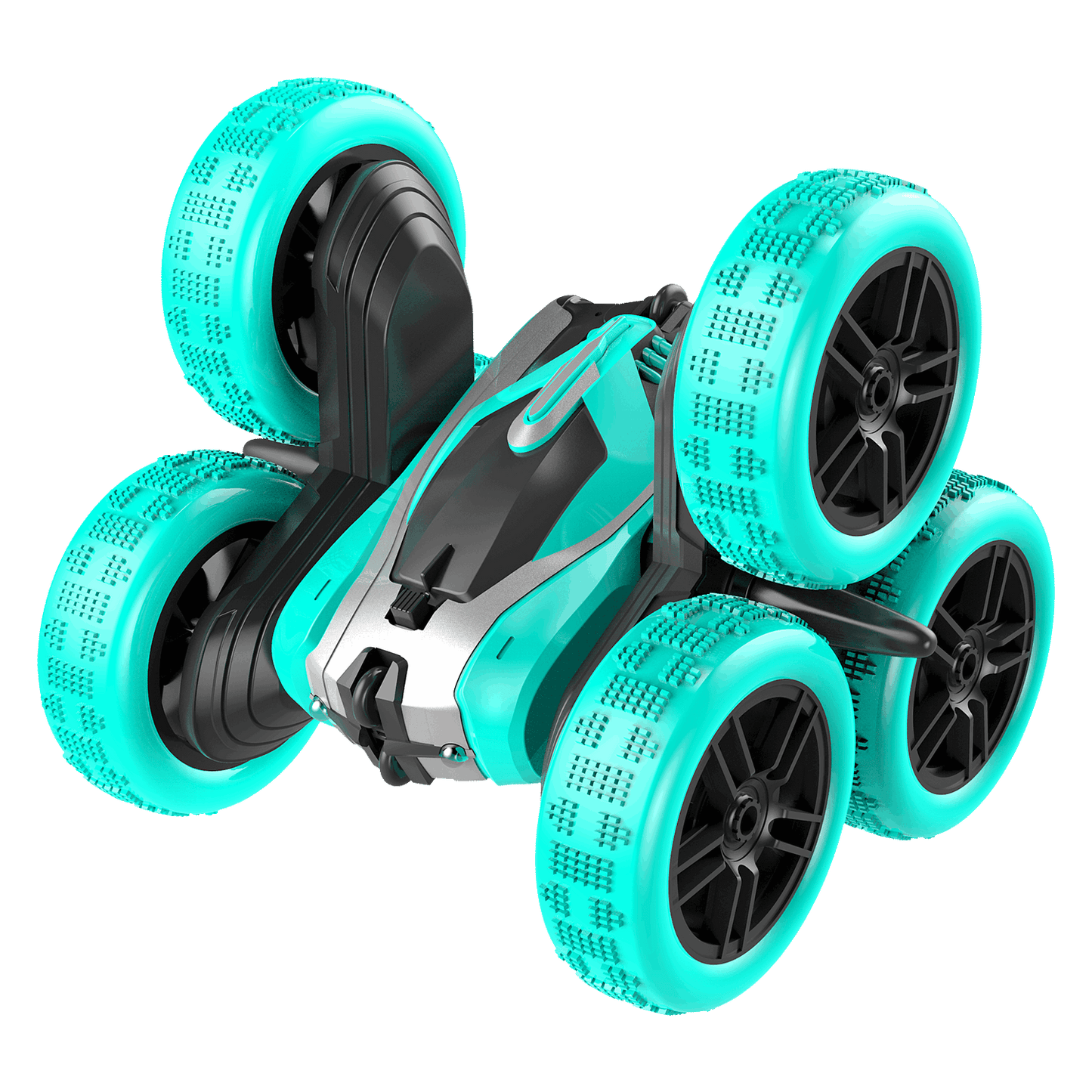 6 wheel rc stunt car