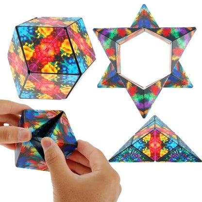 Magic Magnetic Changing Cube