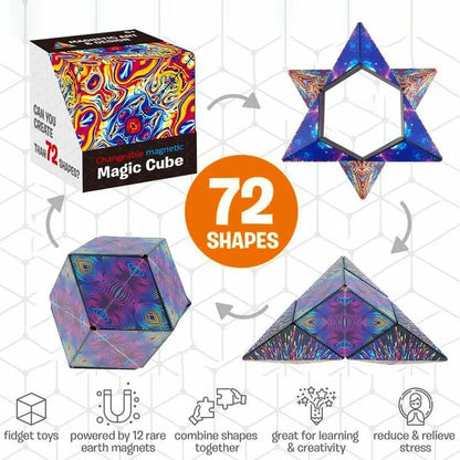 Magic Magnetic Changing Cube