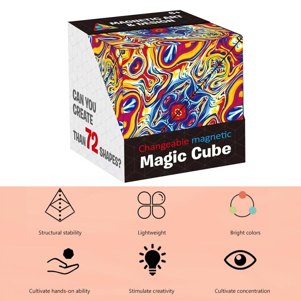 Magic Magnetic Changing Cube