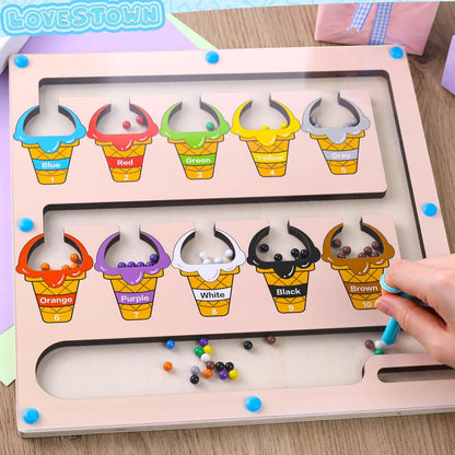 Magnet Puzzle Board Toy (Ice Cream)