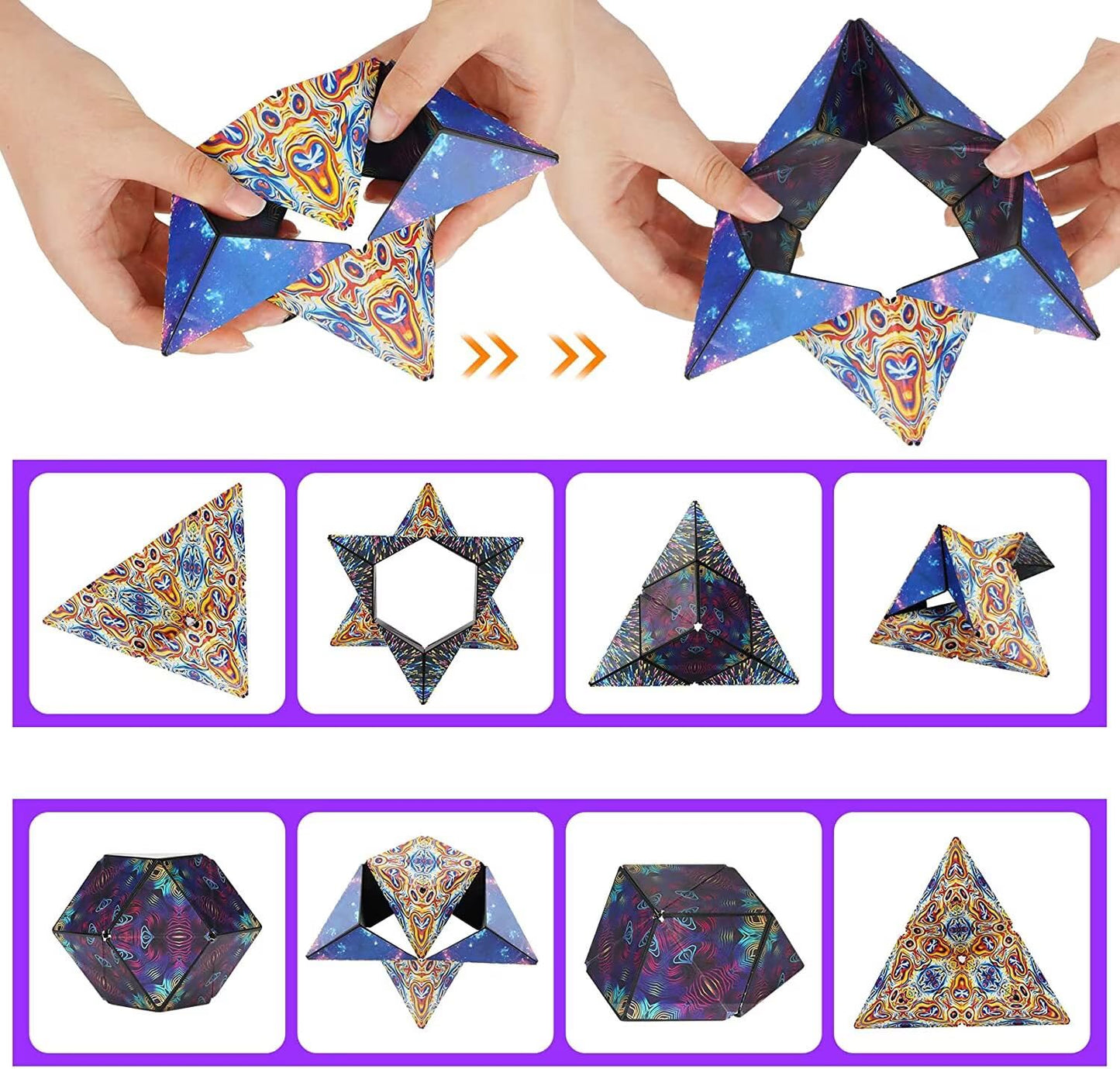 Magic Magnetic Changing Cube