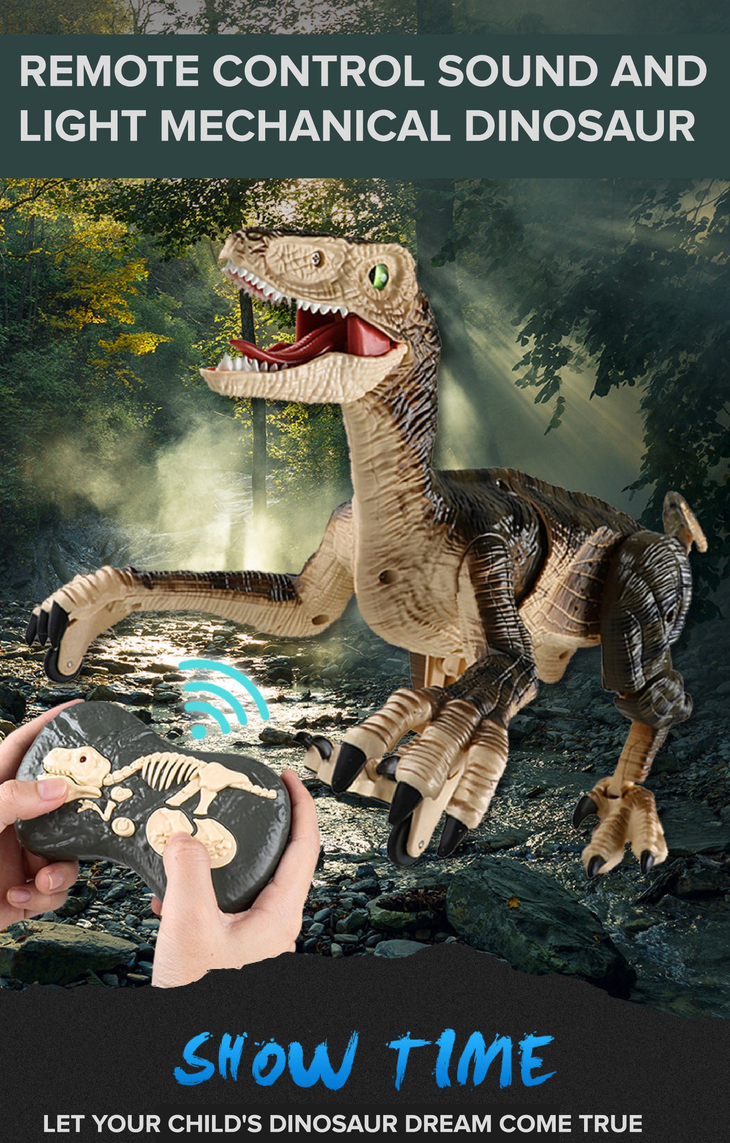 Remote Control Velociraptor