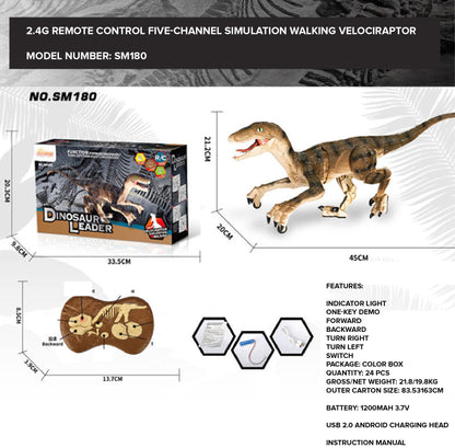 Remote Control Velociraptor